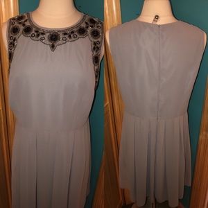 High Next (beaded) Sleeveless Dress